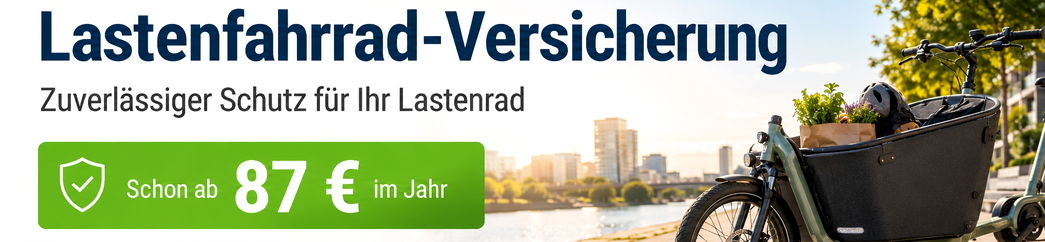 Lastenrad Versicherung 